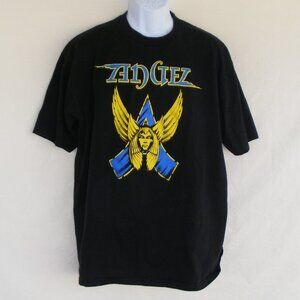 ANGEL Tshirt, XL Black, LOGO, SS, Vintage, Short sleeves, 1 sided